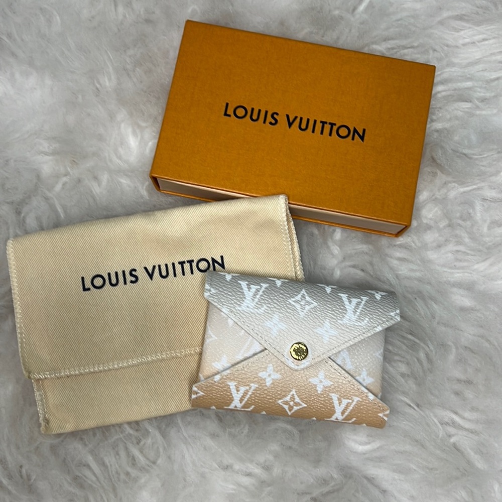 Authentic LV Kirigami card holder from the By the Pool collection.